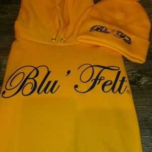 Hoodie's and matching beanie caps